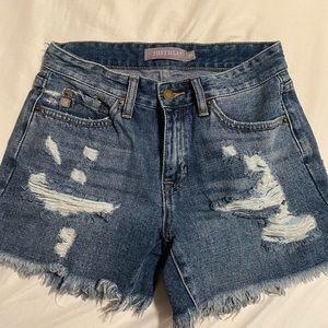 Like new Just USA jean shorts
